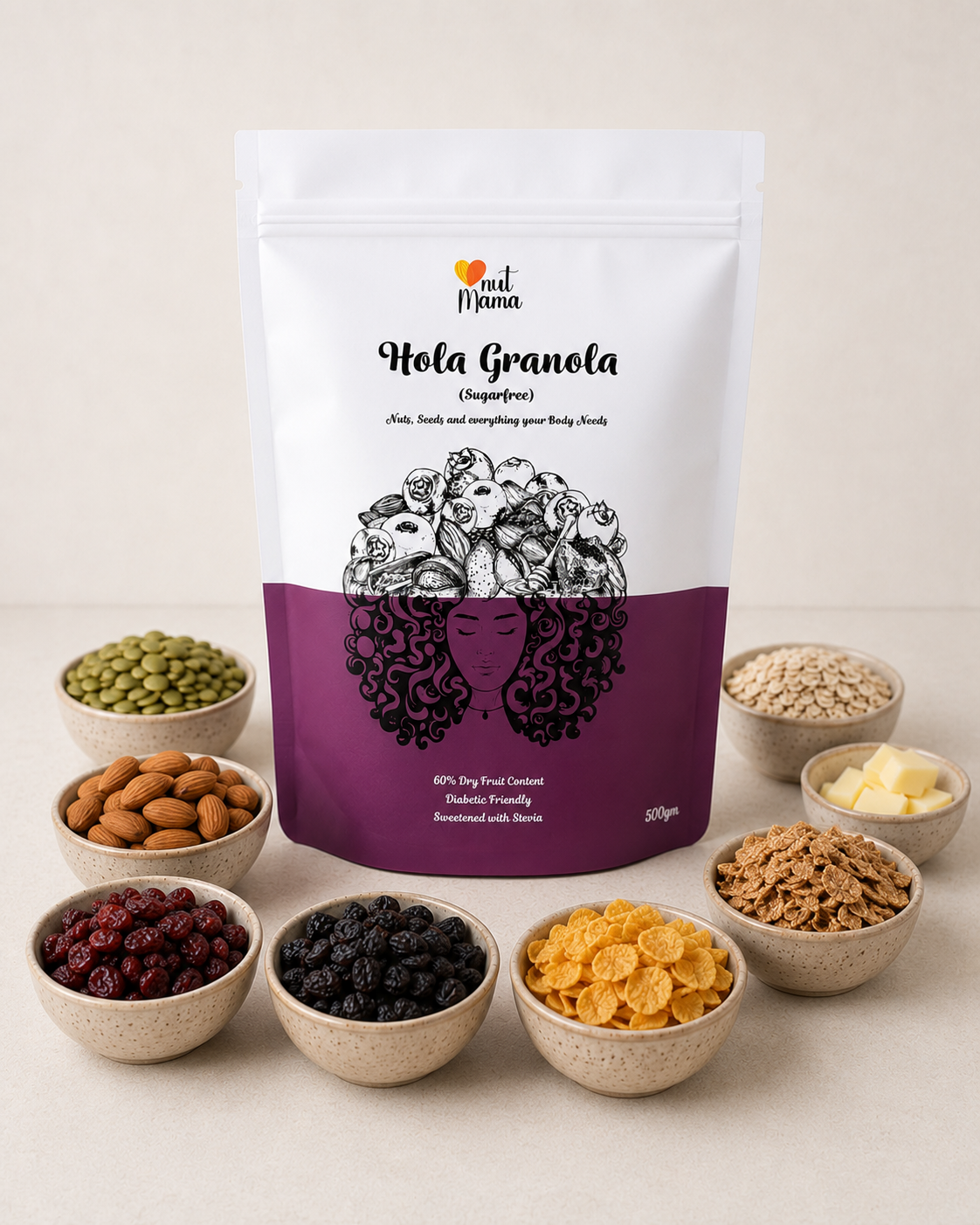 Hola Granola Sugar Free