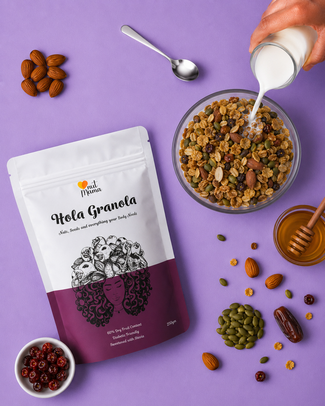 Hola Granola Sugar Free